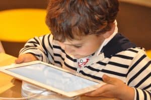 tablet niño