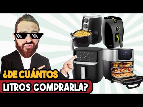 Descubre los diferentes tama&ntilde;os de freidoras de aire disponibles