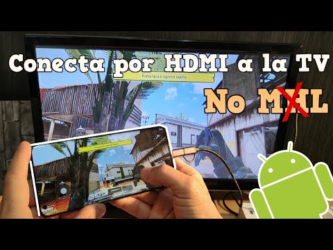 &iquest;C&oacute;mo conectar el celular a la TV con cable HDMI?