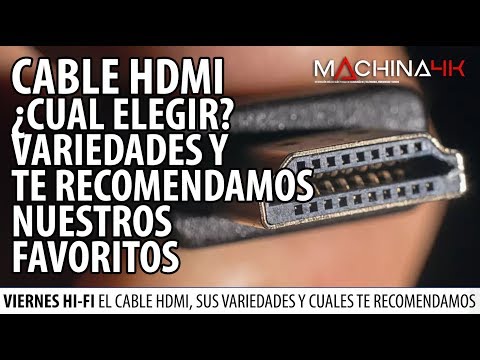 &iquest;Qu&eacute; HDMI comprar para 4K?