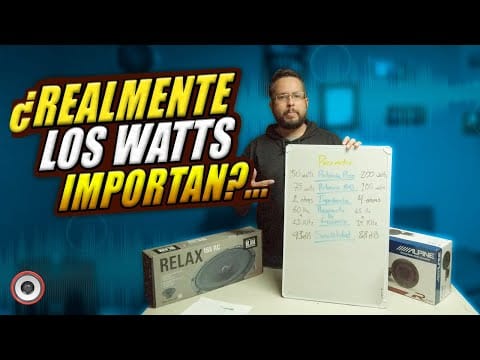 ¿Cuántos watios tiene que tener un altavoz para que sea bueno? ¿Cuántos watios tiene que tener un altavoz para que sea bueno?