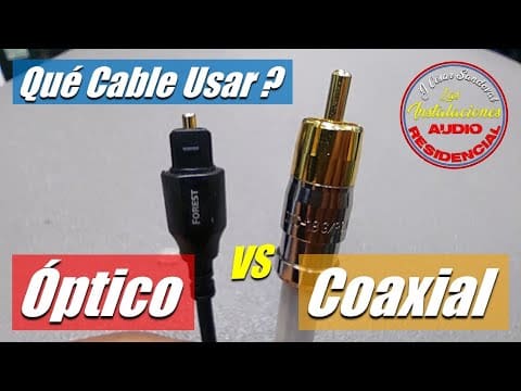 &iquest;Qu&eacute; cable es mejor para barra de sonido?