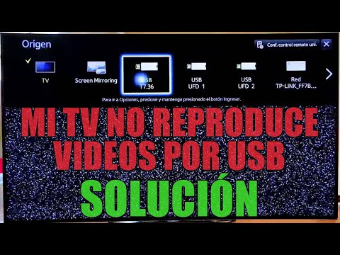 &iquest;Qu&eacute; formato de USB acepta una TV?