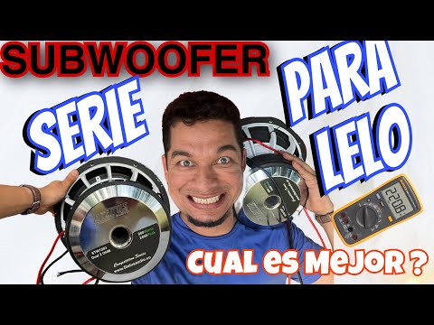 &iquest;C&oacute;mo suena m&aacute;s fuerte en serie o paralelo?
