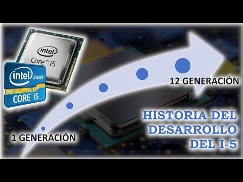 &iquest;Qu&eacute; generaci&oacute;n va Intel i5?