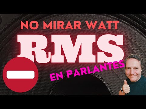 ¿Cuánto es 60w RMS? ¿Cuánto es 60w RMS?