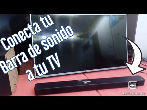 &iquest;C&oacute;mo es mejor conectar una barra de sonido al TV?