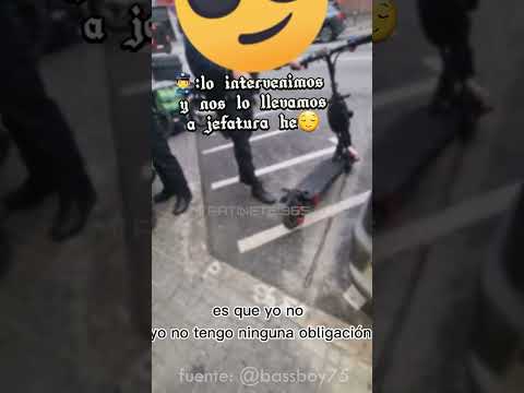 Qu&eacute; pasa si te pillan con un patinete trucado