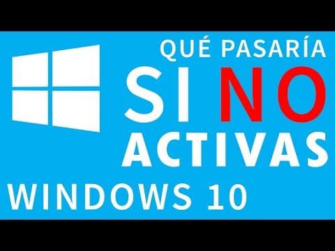 &iquest;Cu&aacute;nto dura un Windows sin licencia?