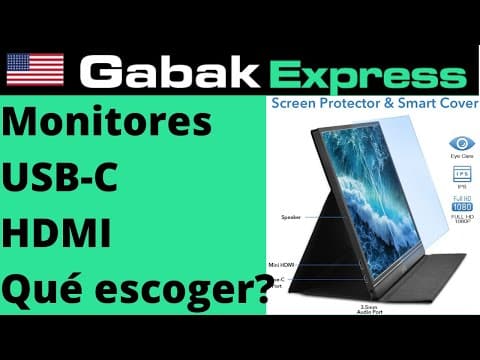 &iquest;Qu&eacute; es mejor para v&iacute;deo HDMI o USB C?