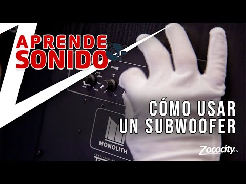 &iquest;Qu&eacute; tipos de subwoofer hay?