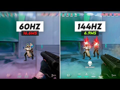 &iquest;Cu&aacute;l es la diferencia entre un monitor de 60Hz y 144 Hz?