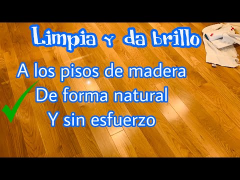 &iquest;C&oacute;mo hay que fregar el parquet?