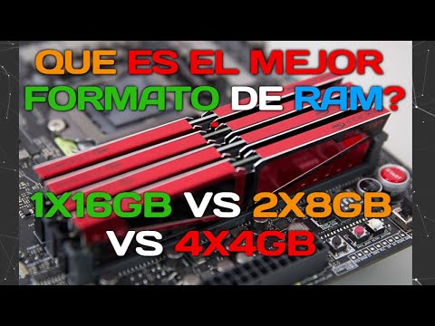 ¿Qué es mejor una memoria de 16GB o dos de 8 GB? ¿Qué es mejor una memoria de 16GB o dos de 8 GB?