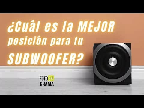 &iquest;D&oacute;nde colocar un subwoofer en casa?