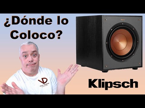 &iquest;D&oacute;nde se debe colocar el subwoofer?