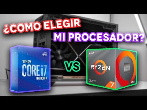 &iquest;Qu&eacute; procesador debe tener una buena ordenador?
