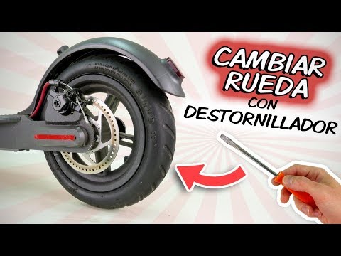 Cu&aacute;nto cuesta cambiar la rueda de un patinete Xiaomi