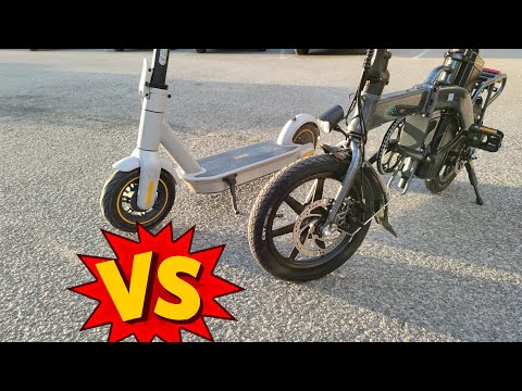 Qu&eacute; es mejor un patinete o una bicicleta
