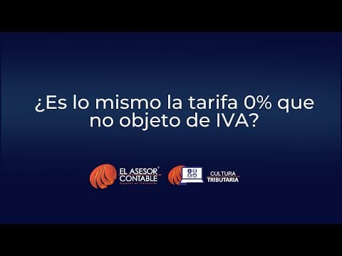 Qu&eacute; es la tarifa 0% del IVA