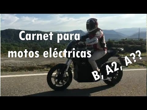 Qu&eacute; moto el&eacute;ctrica puedo conducir con el carnet B