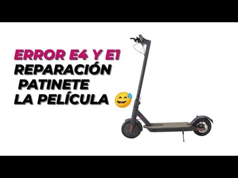 Qu&eacute; significa e1 en un patinete el&eacute;ctrico