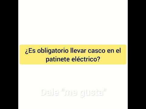 Qu&eacute; pasa si no llevo casco en el patinete
